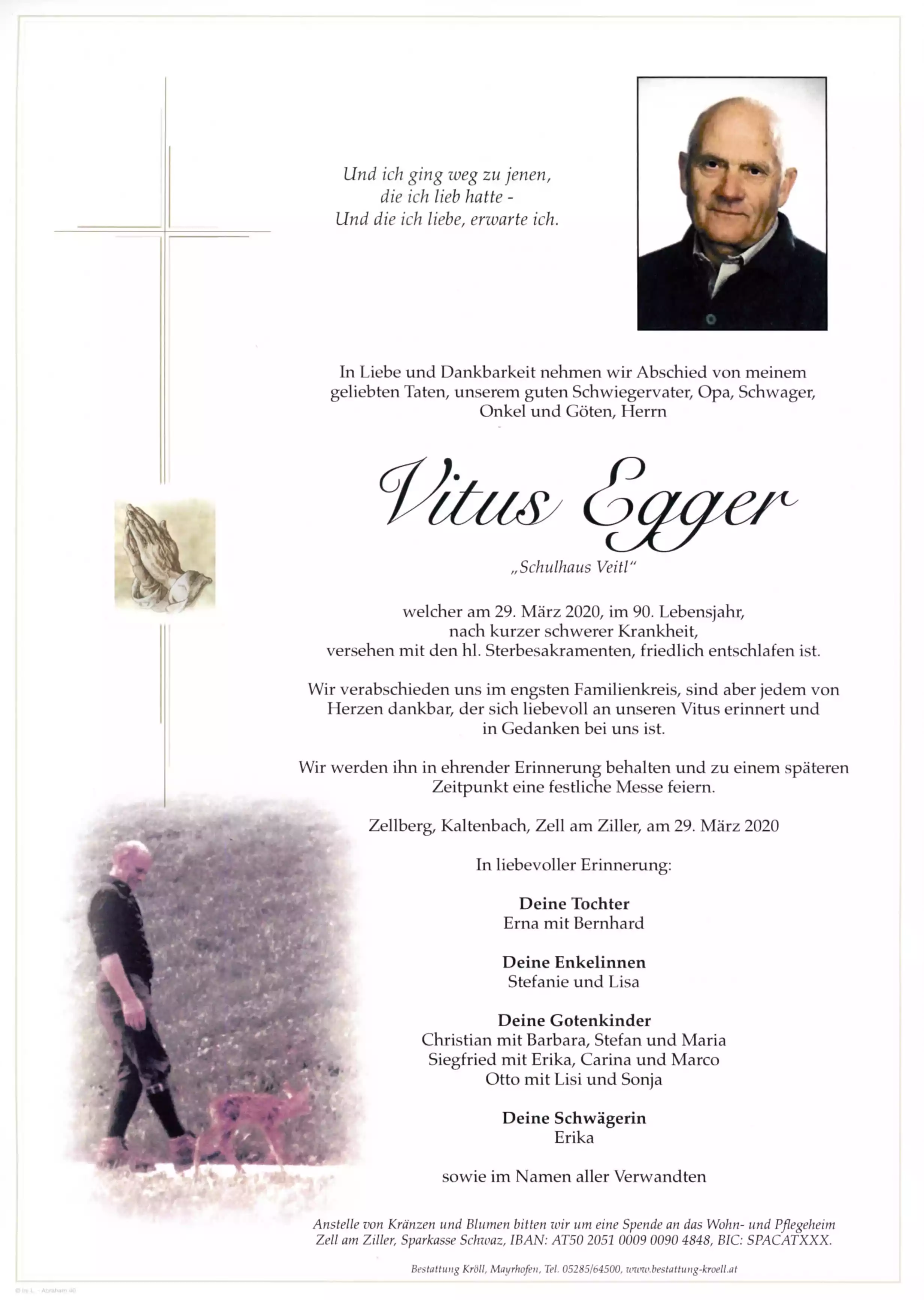 Parte von Vitus Egger